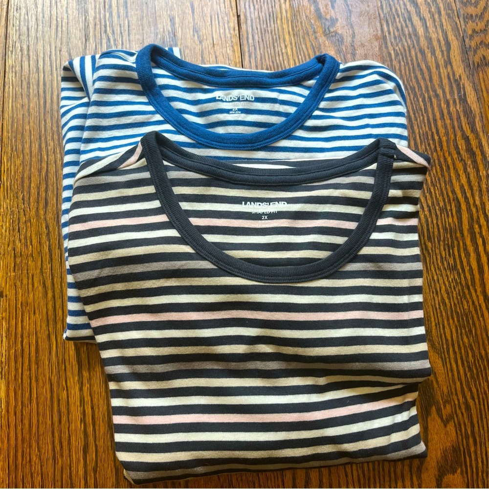 Lands End Crew Neck Tee